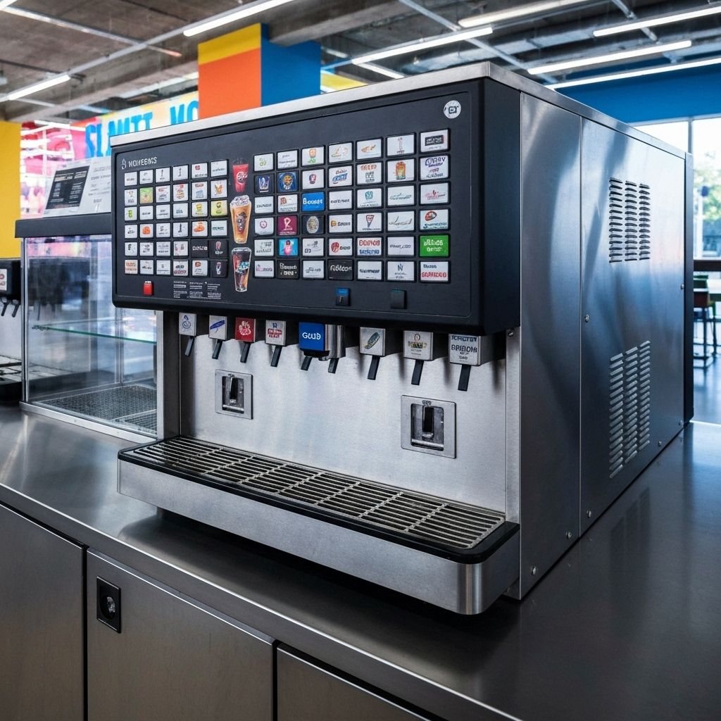 Commercial beverage dispenser