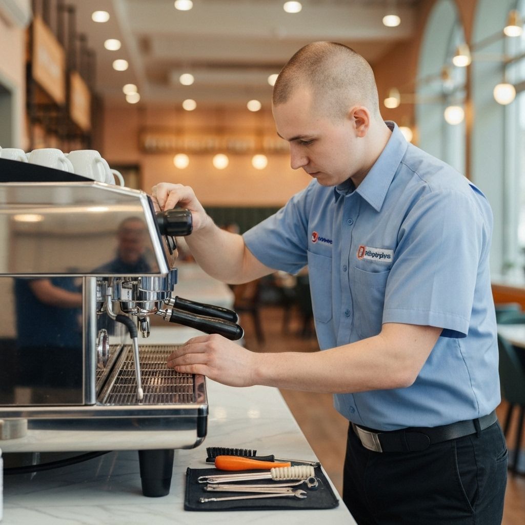 Professional technician ready to help